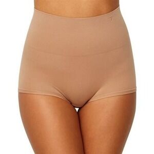 NEW Yummie Tummie S/M Ultralight Shaped Girl Shorts YT5-169 Almond Beige #89787